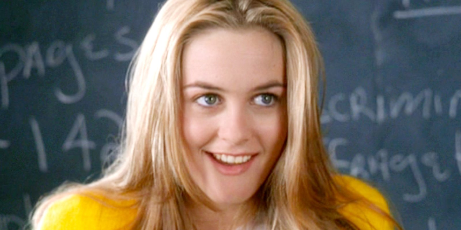 Alicia Silverstone in the motion picture 'Clueless' which debuted in 1995.
