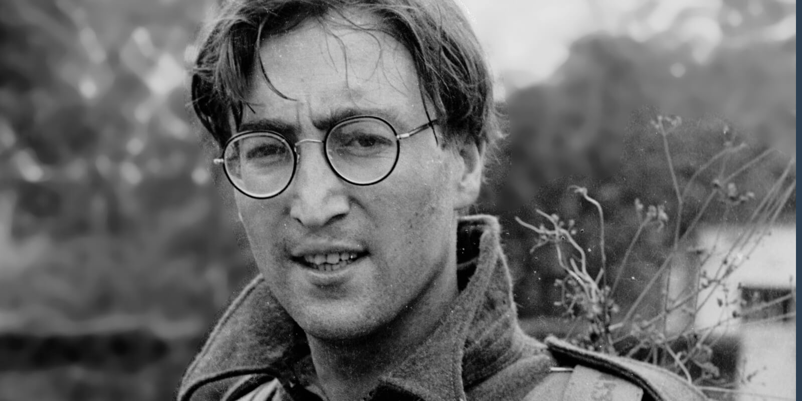 John Lennon on the set of Richard Lester's 'How I Won the War.'