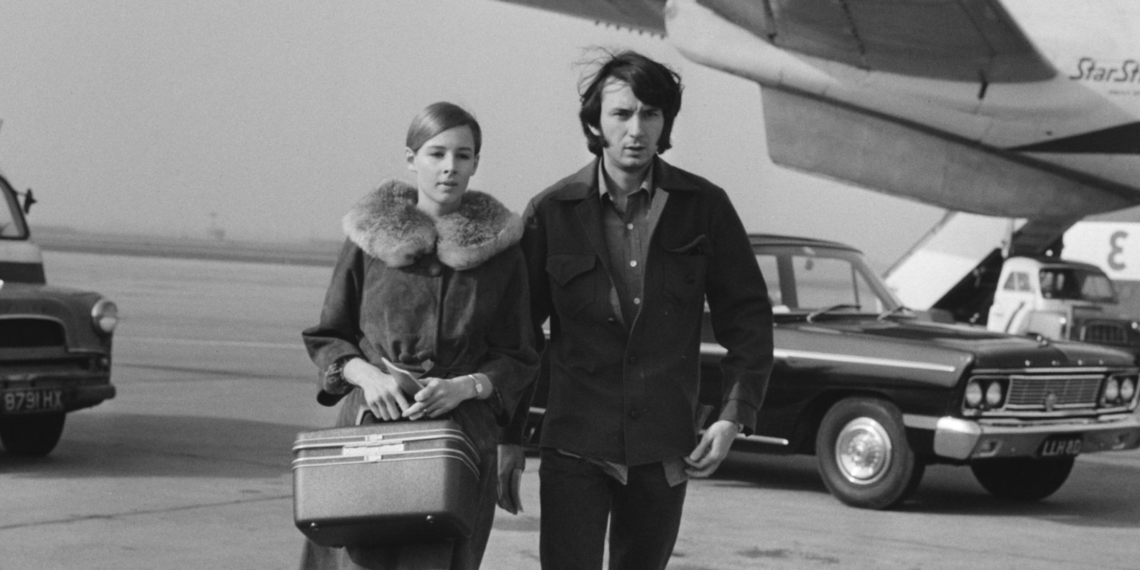 Phyllis and Mike Nesmith in a photograph taken in 1967.