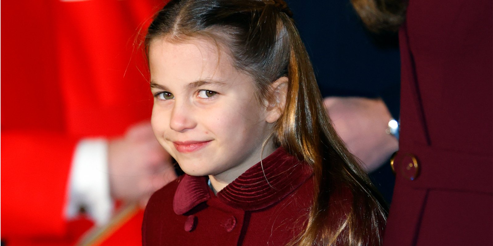 Princess Charlotte poses for a photograph at the 'Together at Christmas' Carol Service at Westminster Abbey on December 15, 2022 in London, England.