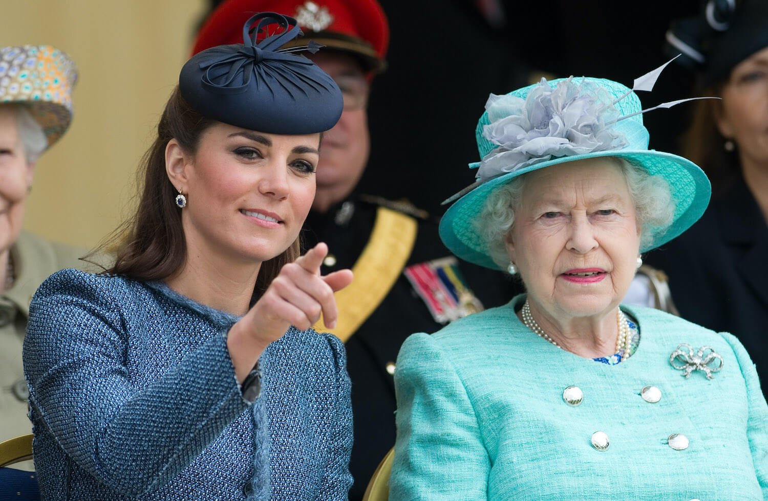 Queen Elizabeth was a mentor to Kate Middleton