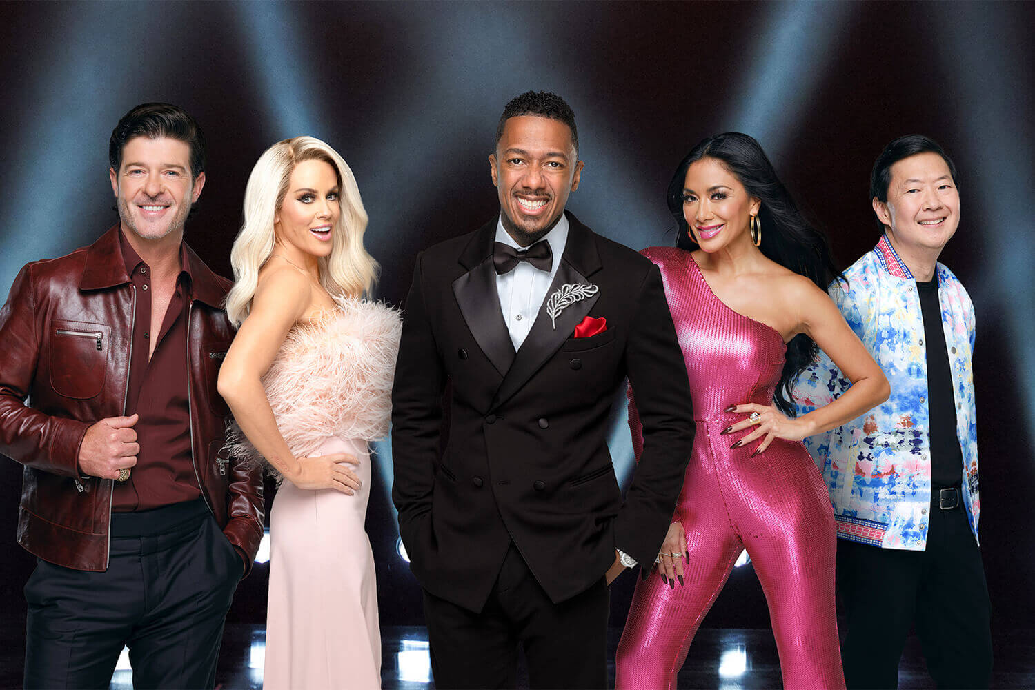 The Masked Singer Season 9 returns at its usual time with its usual team: Robin Thicke, Jenny McCarthy Wahlberg, Nick Cannon, Nicole Scherzinger, and Ken Jeong
