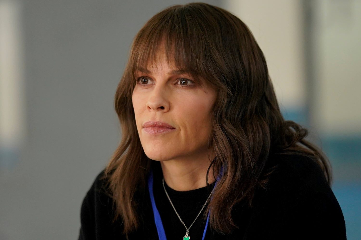 Hilary Swank as Eileen Fitzgerald in 'Alaska Daily' Episode 8, 'Rush to Judgement,' on ABC.