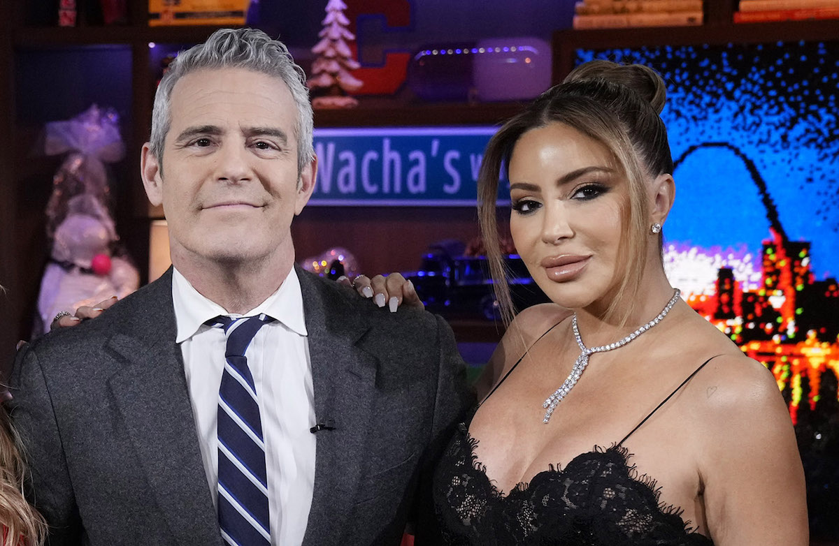 Andy Cohen and Larsa Pippen