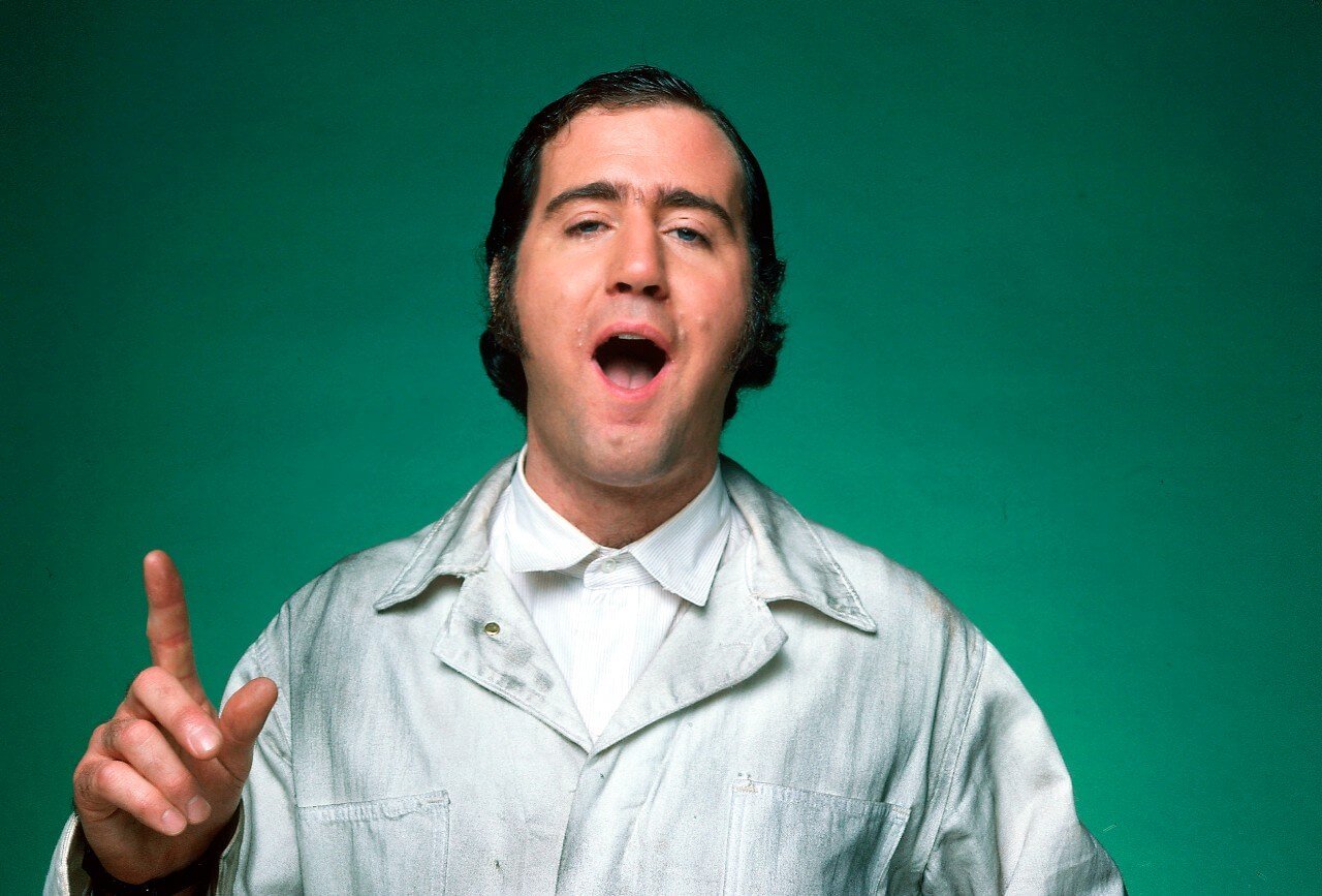 Andy Kaufman as Latka Gravas on 'Taxi.' 