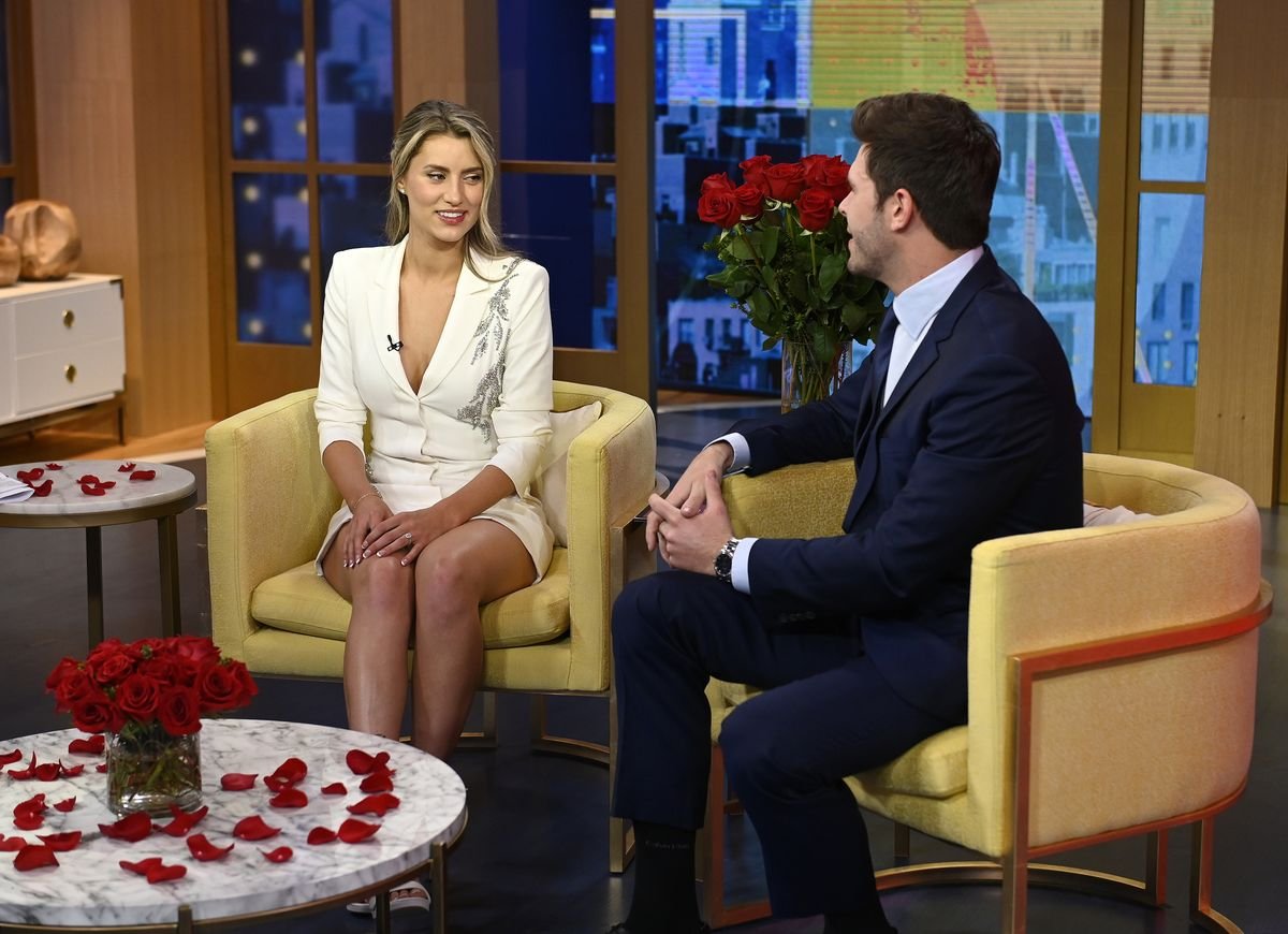 Zach Shallcross and Kaity Biggar answer questions on "Good Morning America"