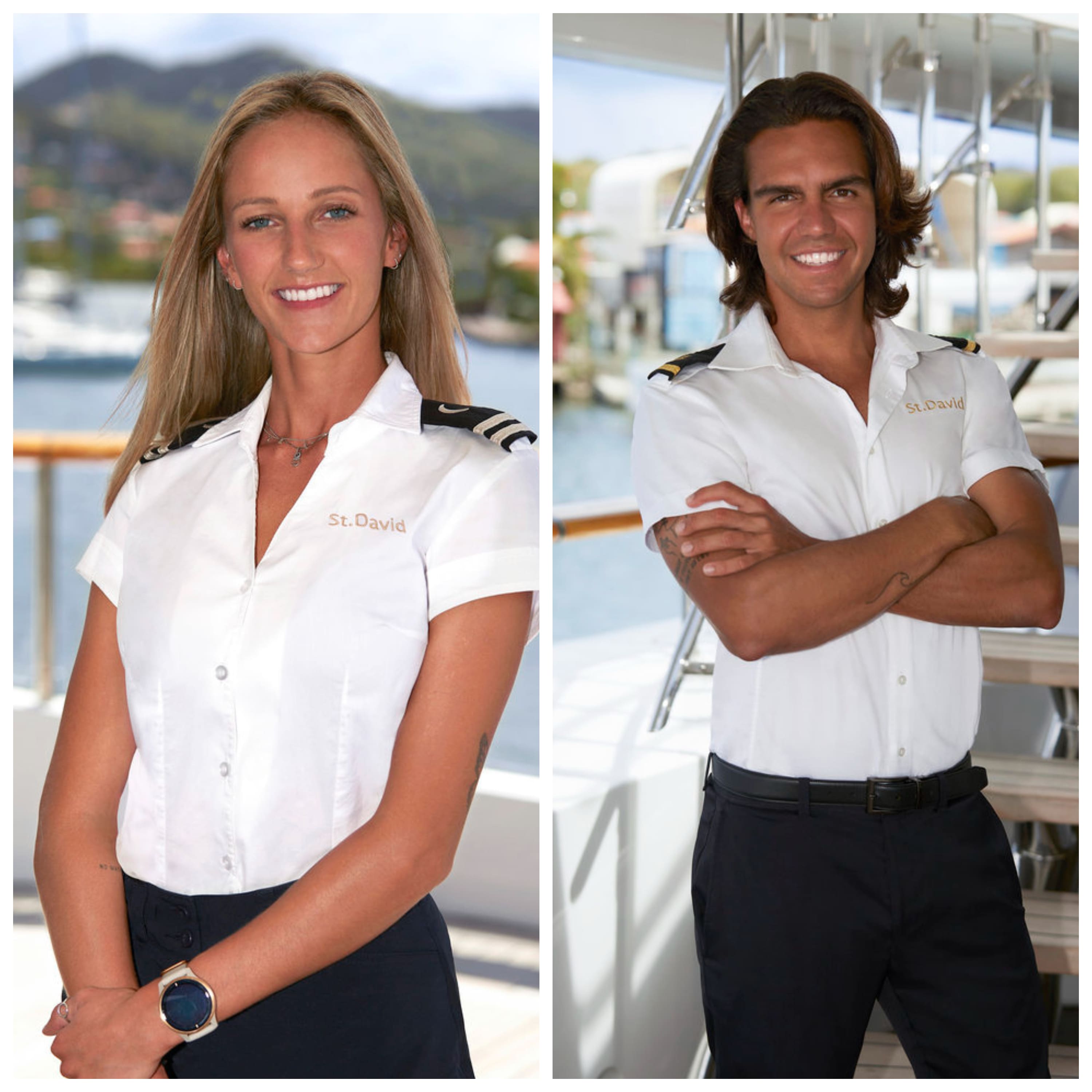 Leigh-Ann Smith and Ben Willoughby from 'Below Deck' cast photos