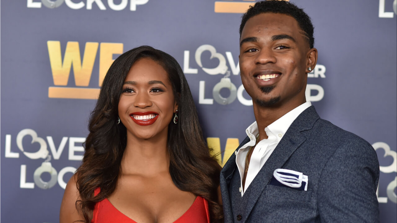 Chris "Swaggy C" Williams and Bayleigh Dayton arrive for WE tv celebrates the return of "Love After Lockup"