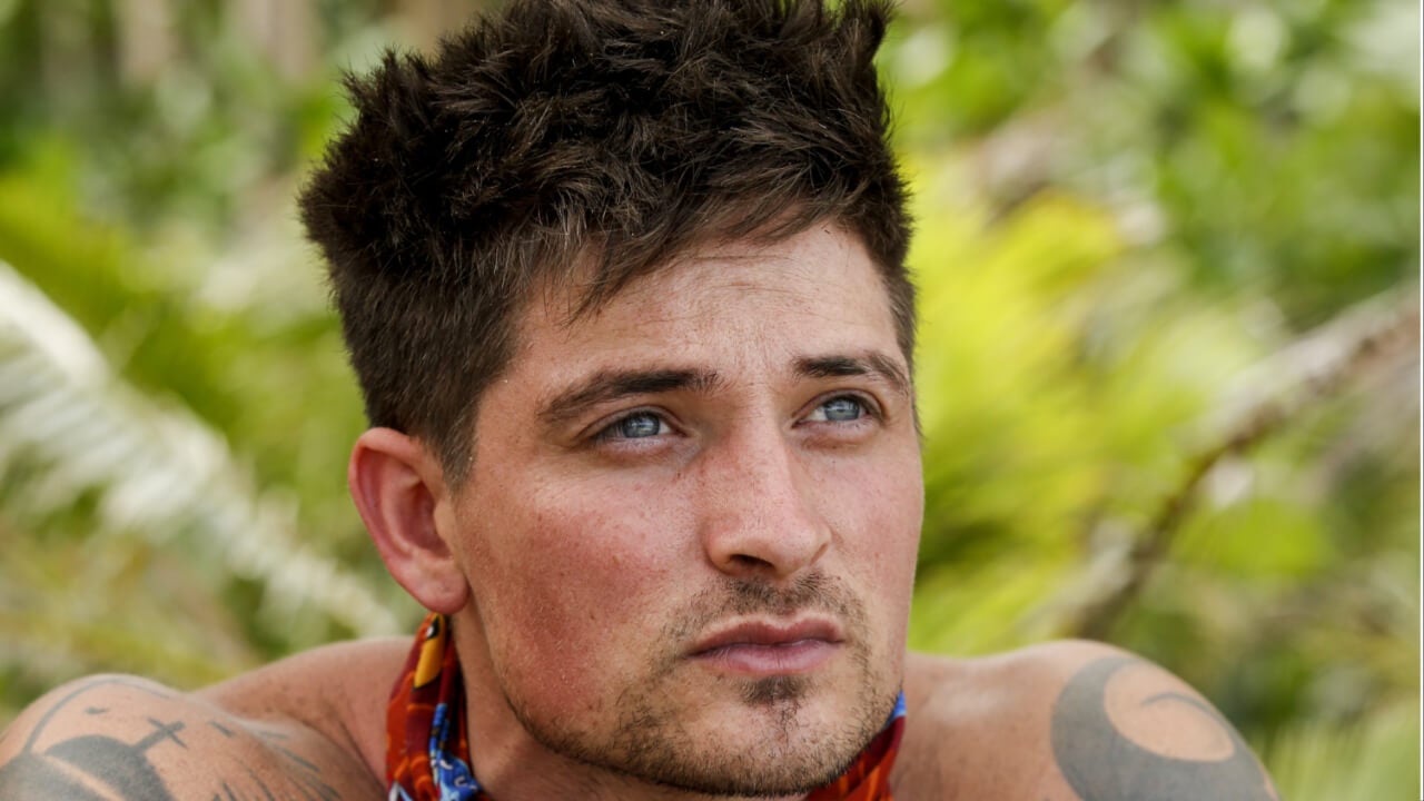 Caleb Reynolds during 'Survivor: Game Changers'