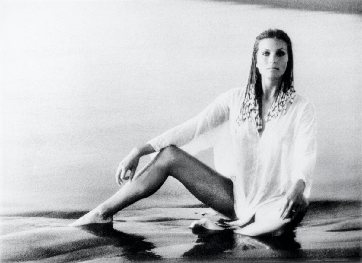 Bo Derek in '10', in black and white