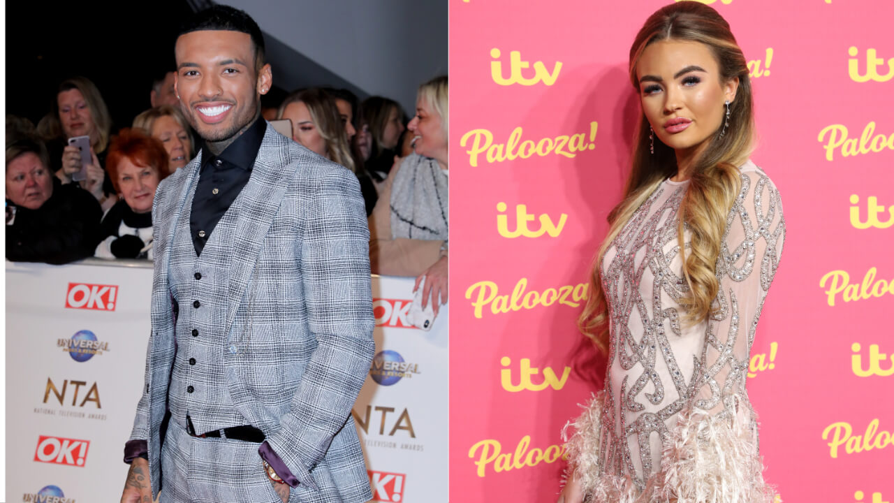 Callum Izzard attends the National Television Awards 2020; Ella Rae Wise attends the ITV Palooza 2019