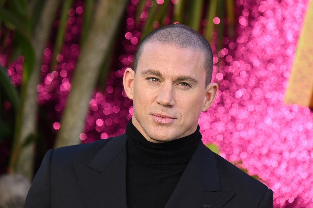 Channing Tatum at 'The Lost City' premiere.