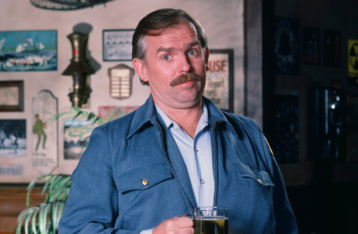 'Cheers': Cliff Clavin (John Ratzenberger) holds up a beer mug