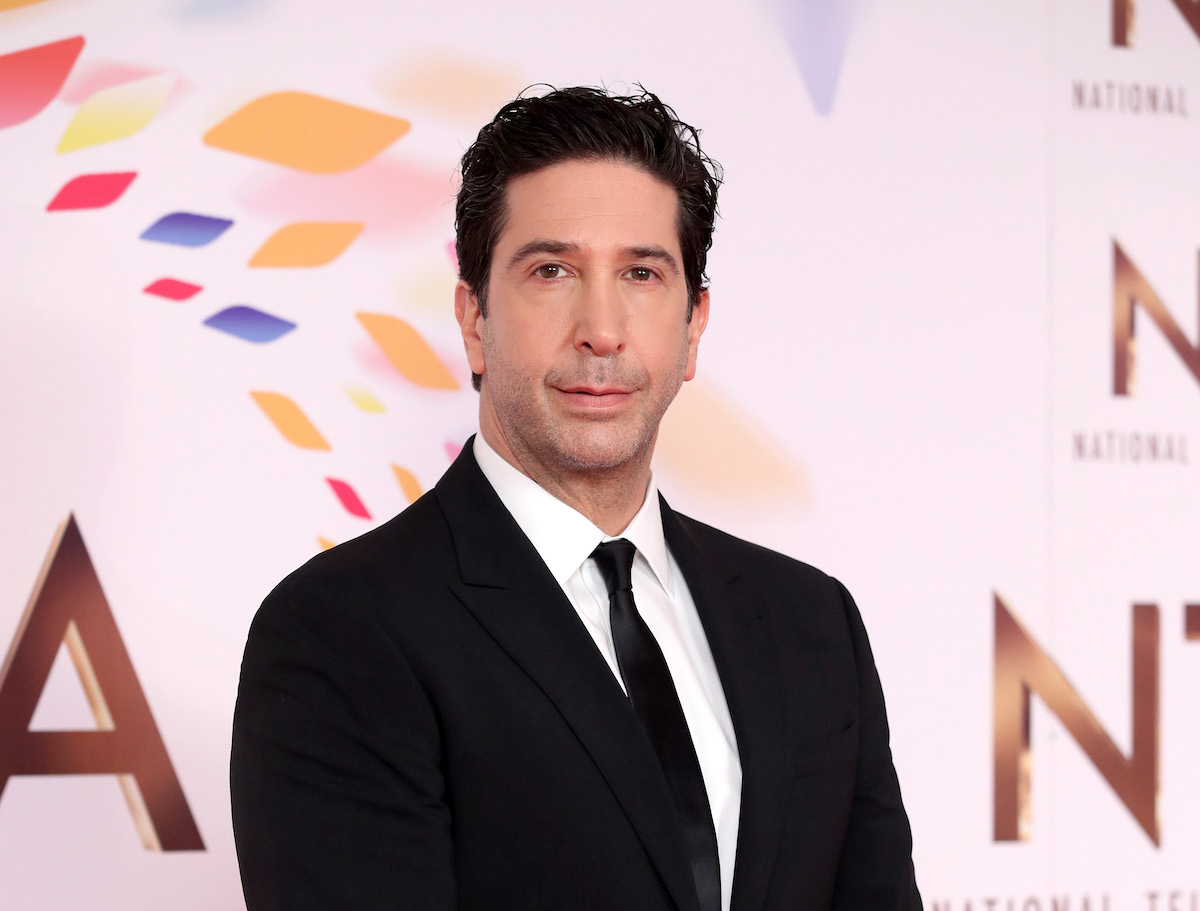 David Schwimmer posing for a photo