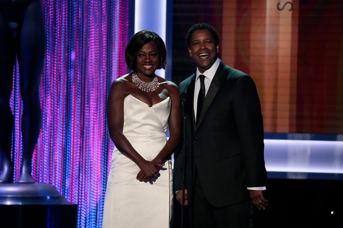Denzel Washington at the Annual Screen Actors Guild Awards