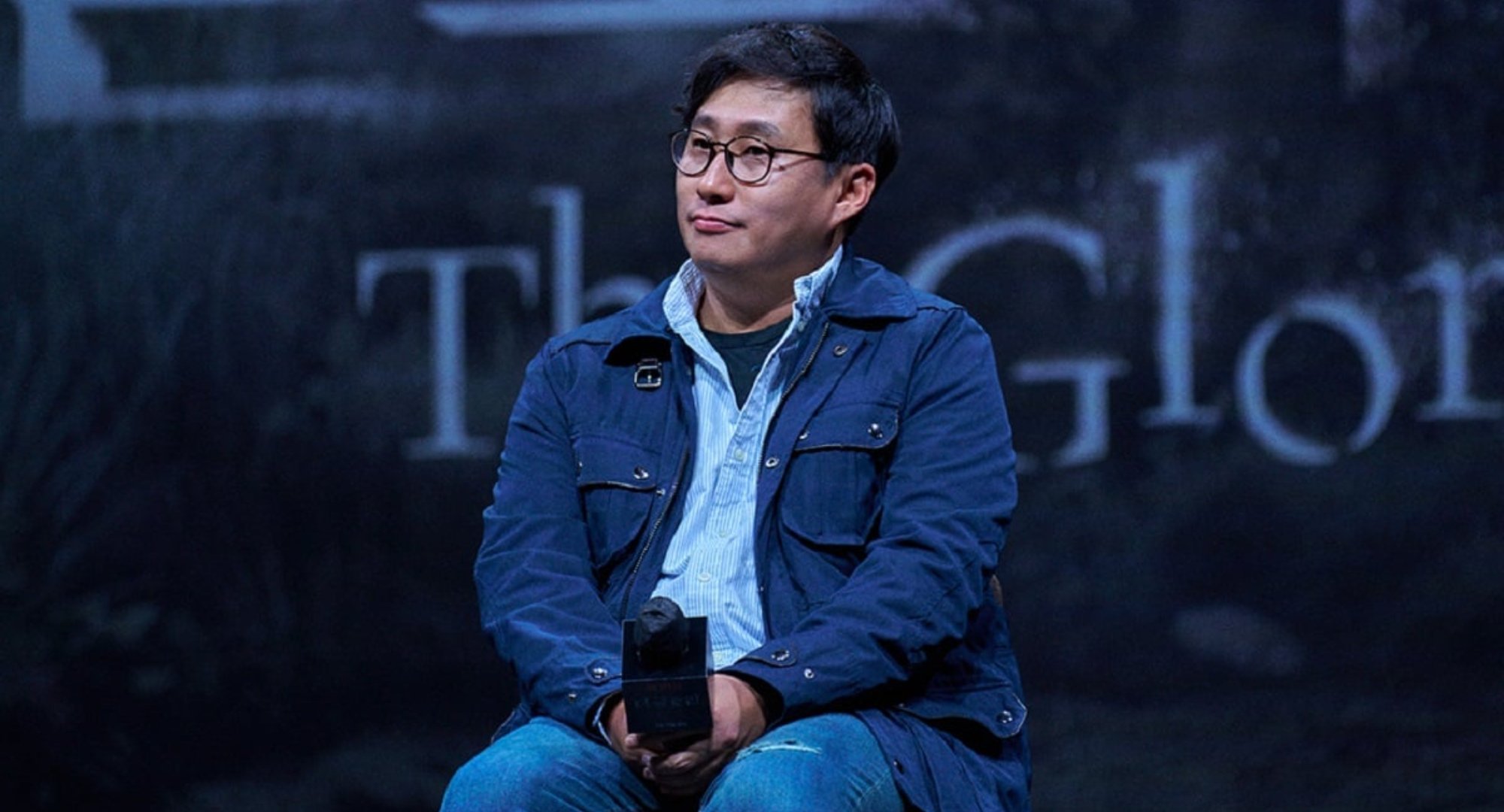 Director Ahn Gil-ho at 'The Glory' press conference.