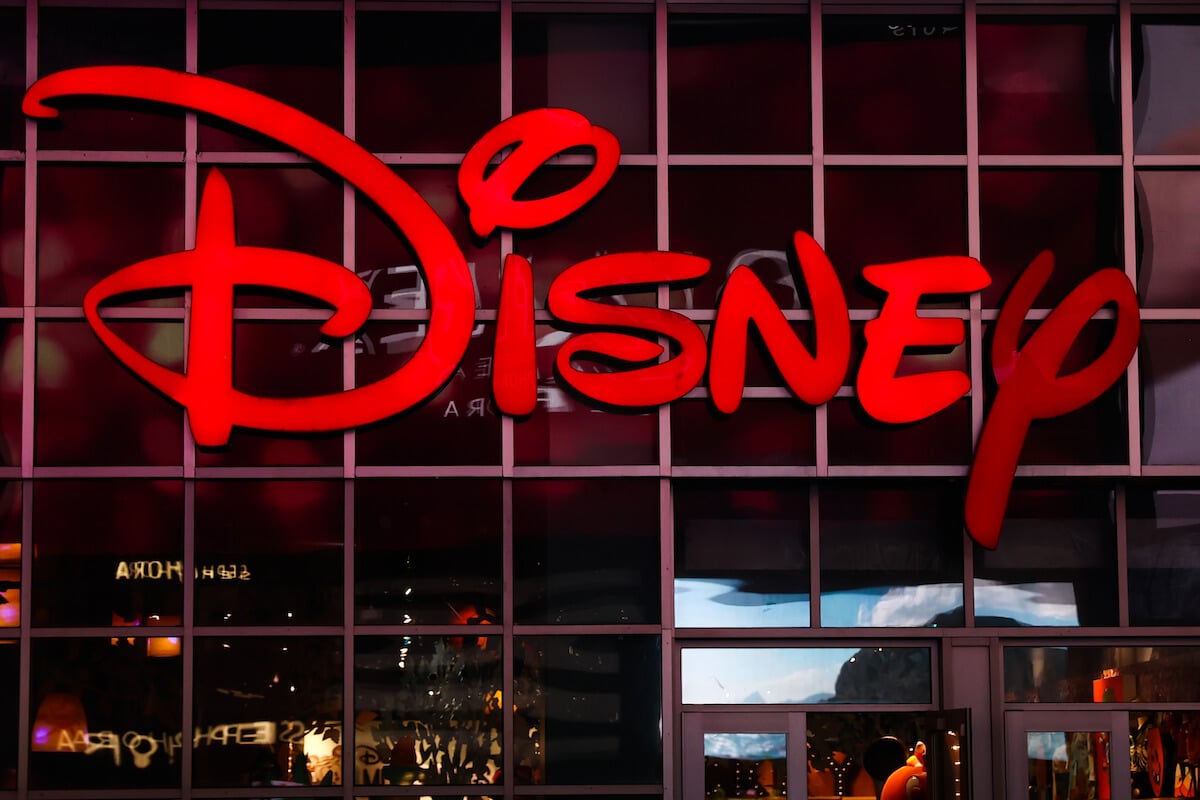 Disney logo in red