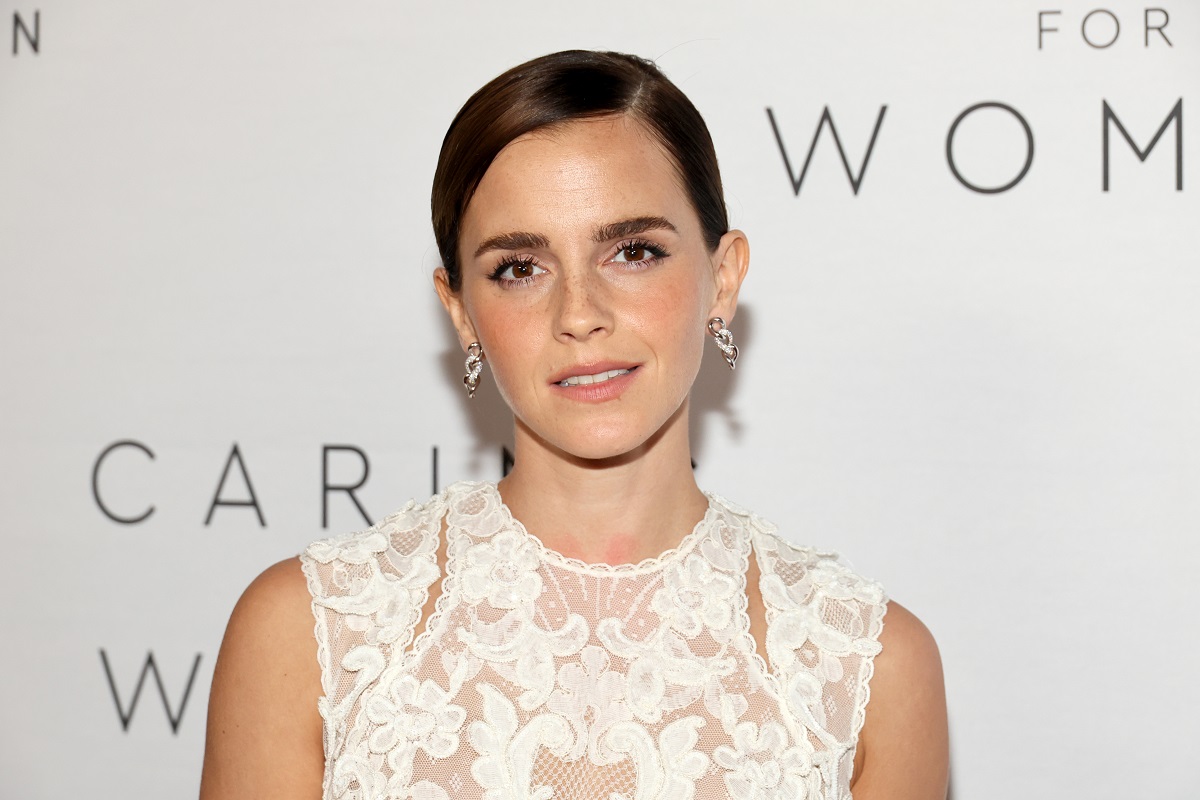 Emma Watson at The Kering Foundation's Caring for Women dinner.