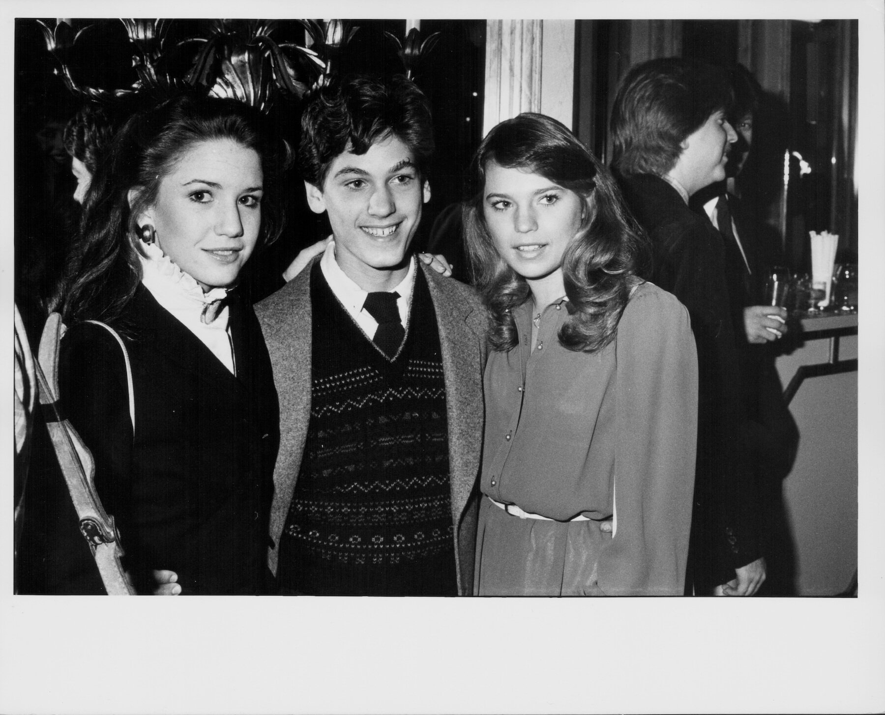 Actress Melissa Gilbert, with her brother Jonathan, attending the Golden Apple Awards, presented by the Hollywood Women's Press Club, Beverly Wilshire Hotel, California, December 13th 1981. (Photo by Frank Edwards/Archive Photos/Getty Images)