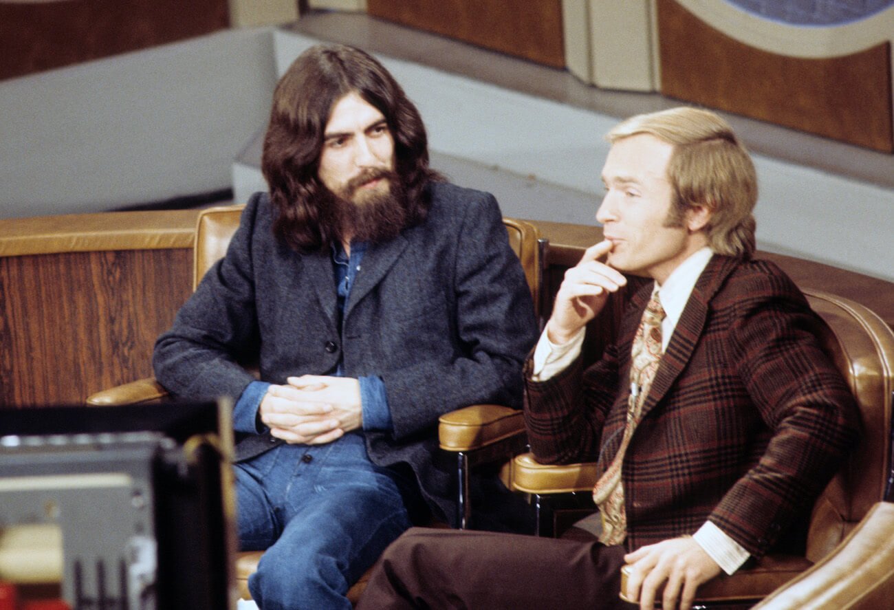 George Harrison on 'The Dick Cavett Show' in 1971.