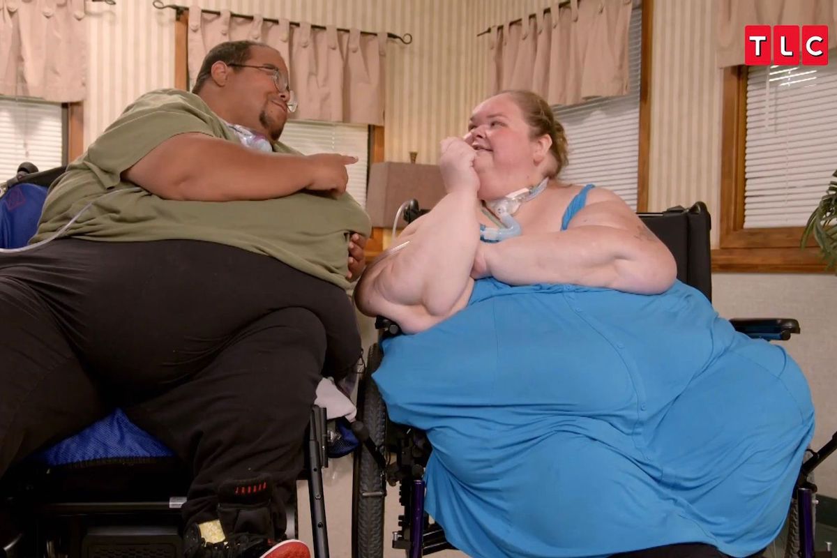 Caleb Willingham and Tammy Slaton, who will get married in the season 4 finale of '1000-Lb. Sisters'