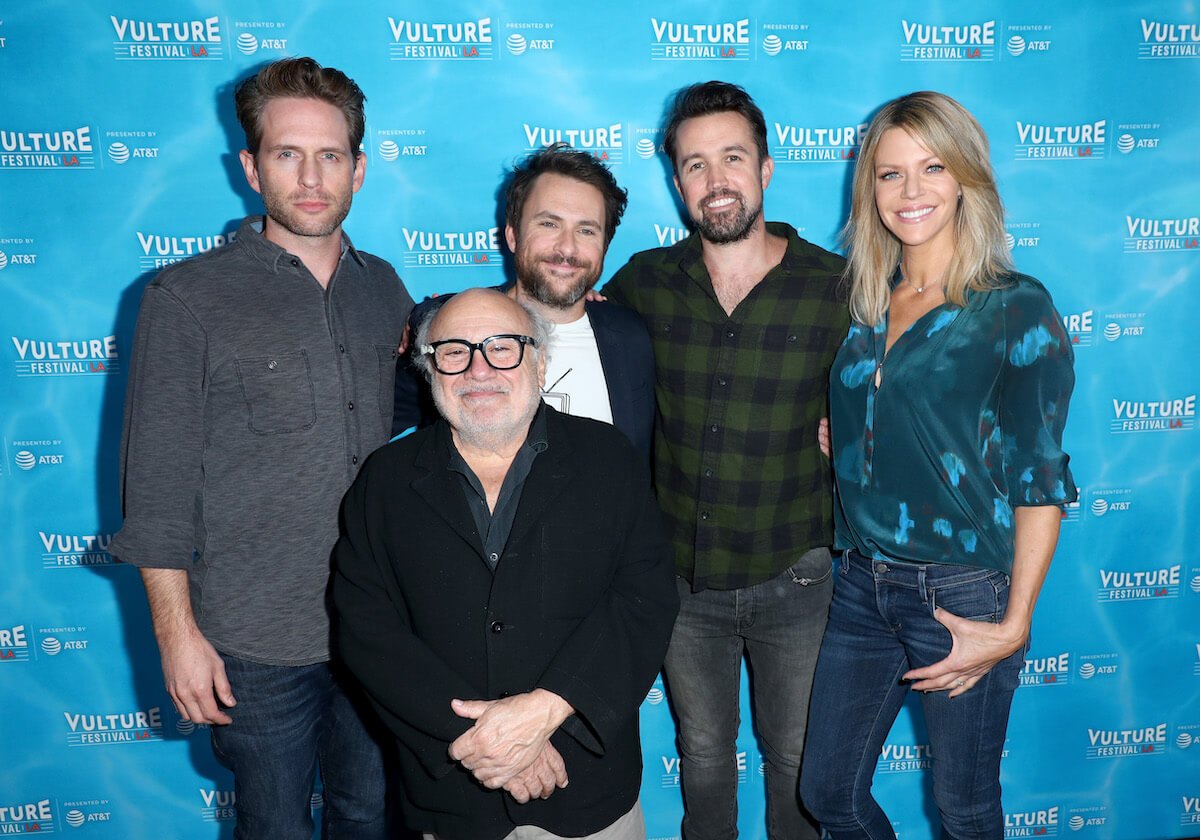 The cast of 'It's Always Sunny in Philadelphia' standing together