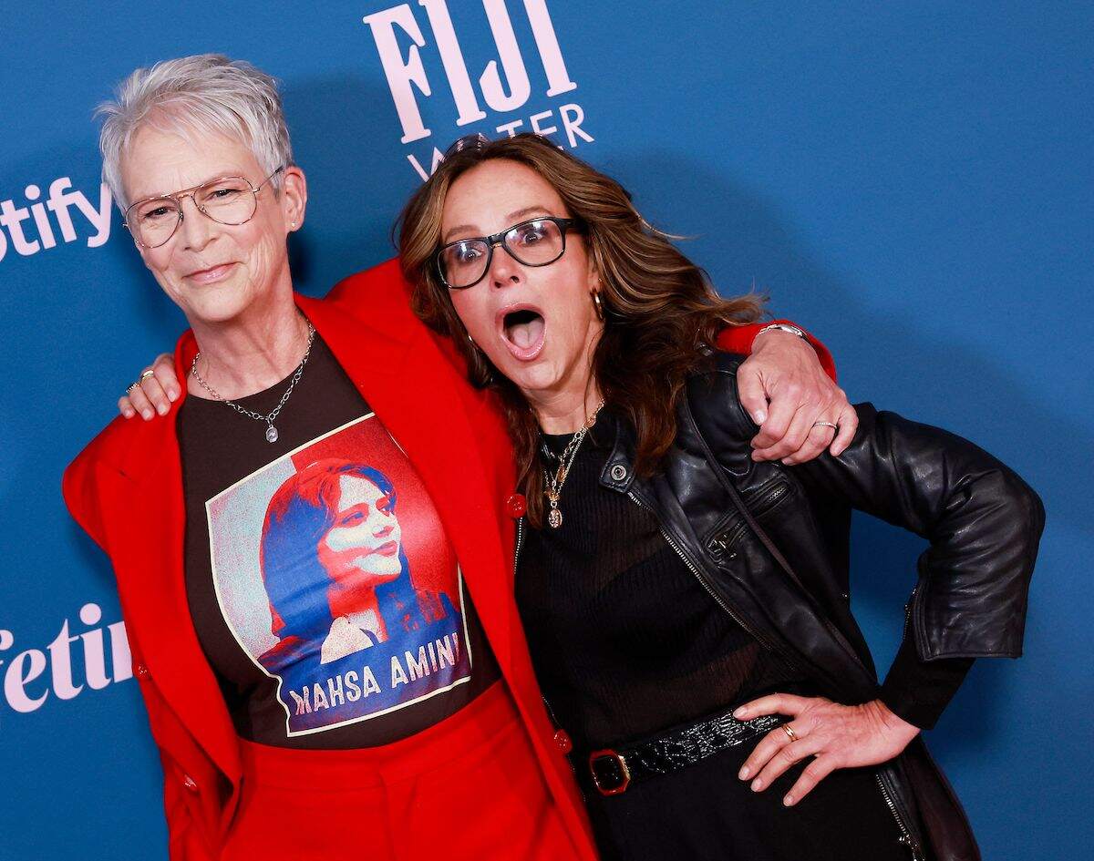 Jamie Lee Curtis and Jennifer Grey