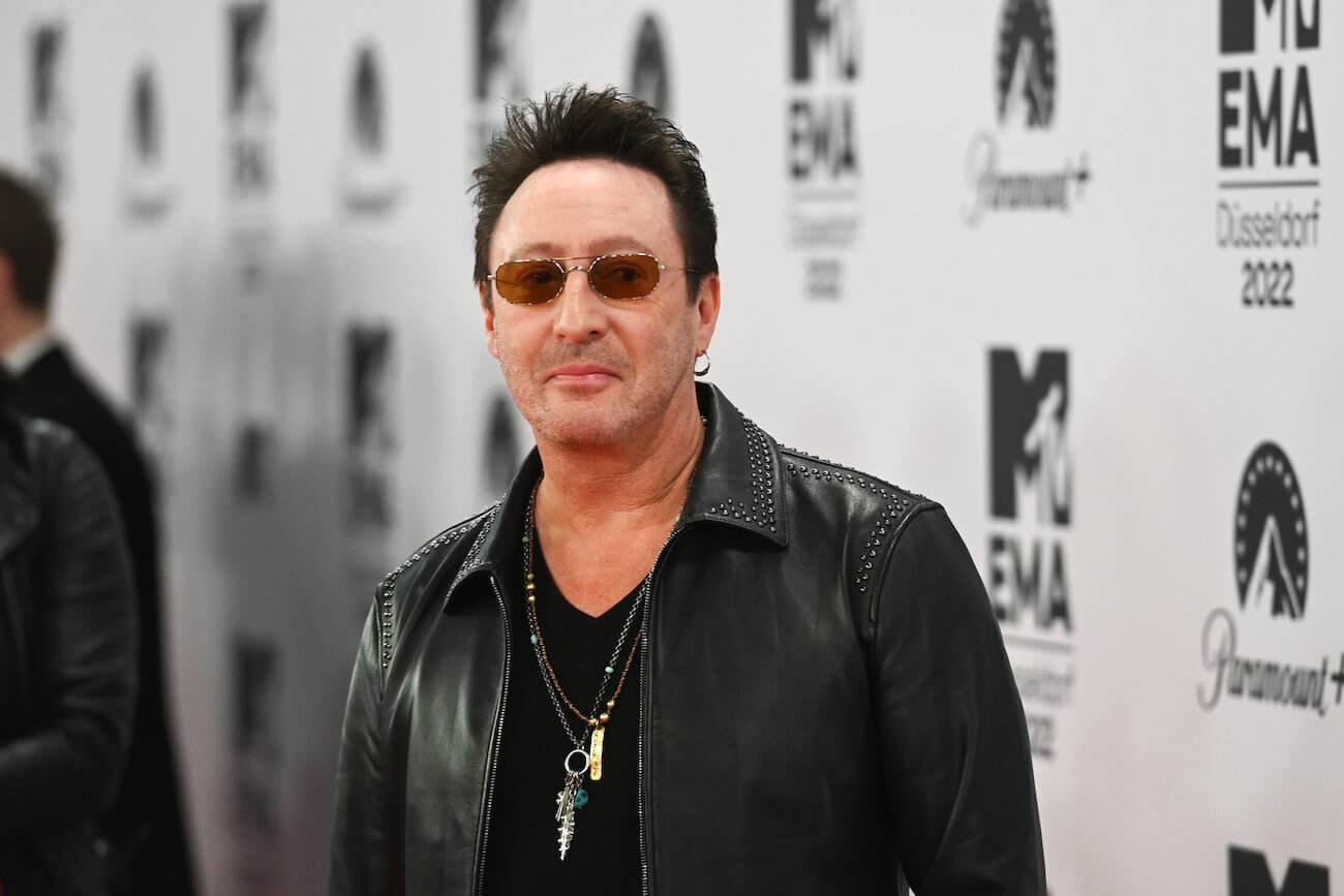 John Lennon's first son, Julian, at the MTV Europe Music Awards in 2022.