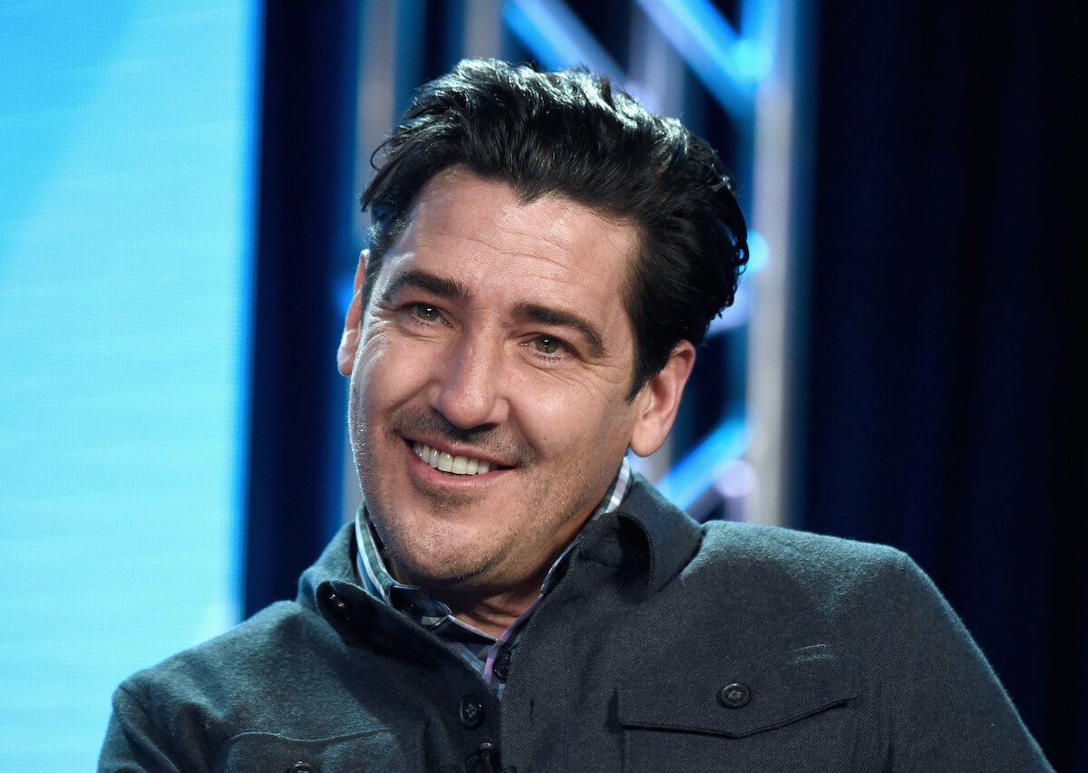 'Rock the Block' cast member Jonathan Knight smiling