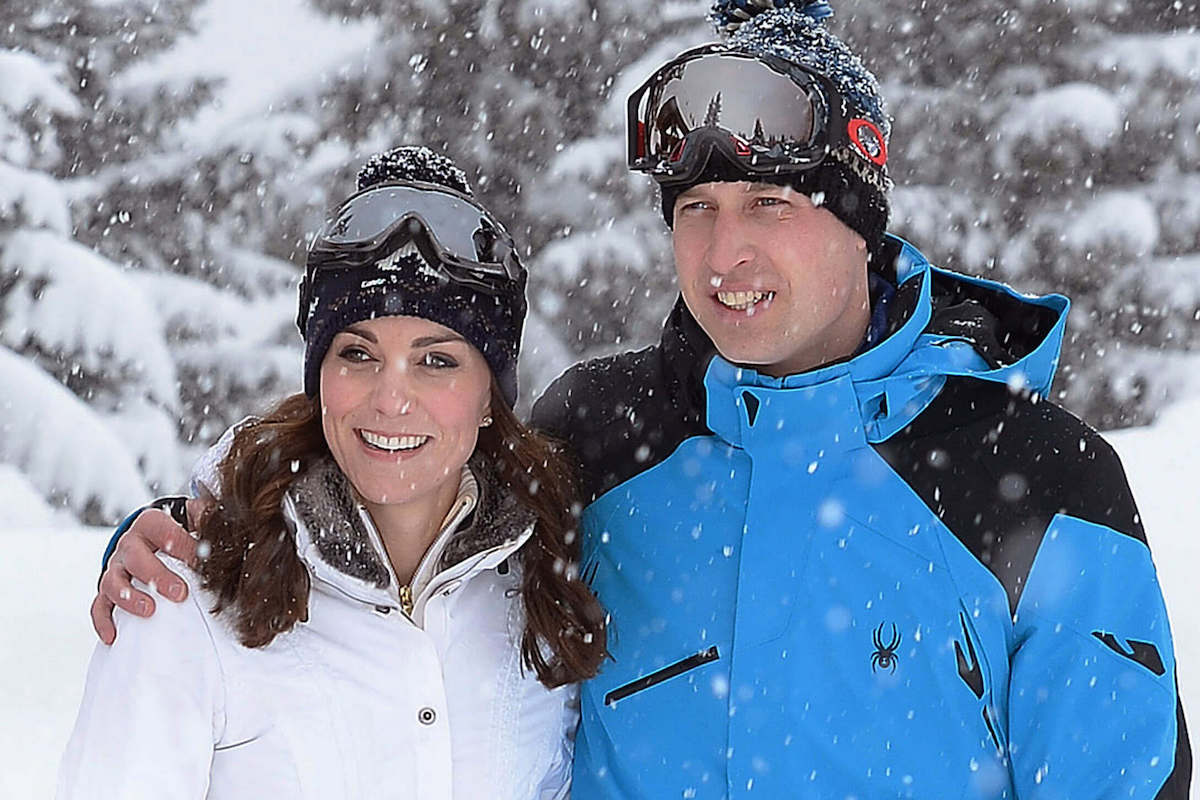 Kate Middleton, whom photographer John Stillwell asked to throw a snowball at Prince William during 2016 photo op, smiles with Prince William