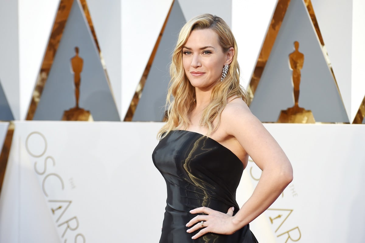 Kate Winslet at the Academy Awards.