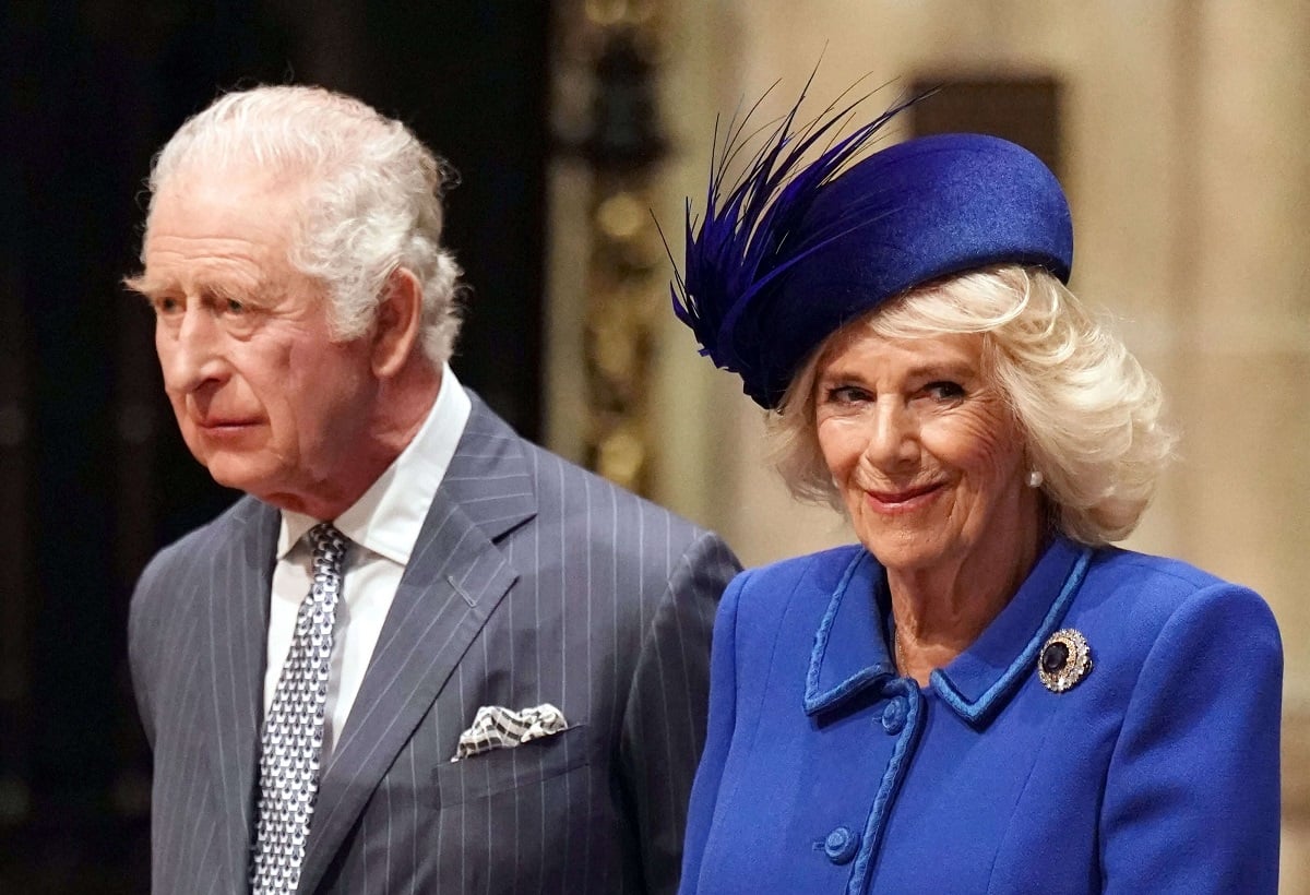 King Charles III and Camilla Parker Bowles attend the Commonwealth Day service at Westminster Abbey where a lip reader revealed what the queen consort said to her husband