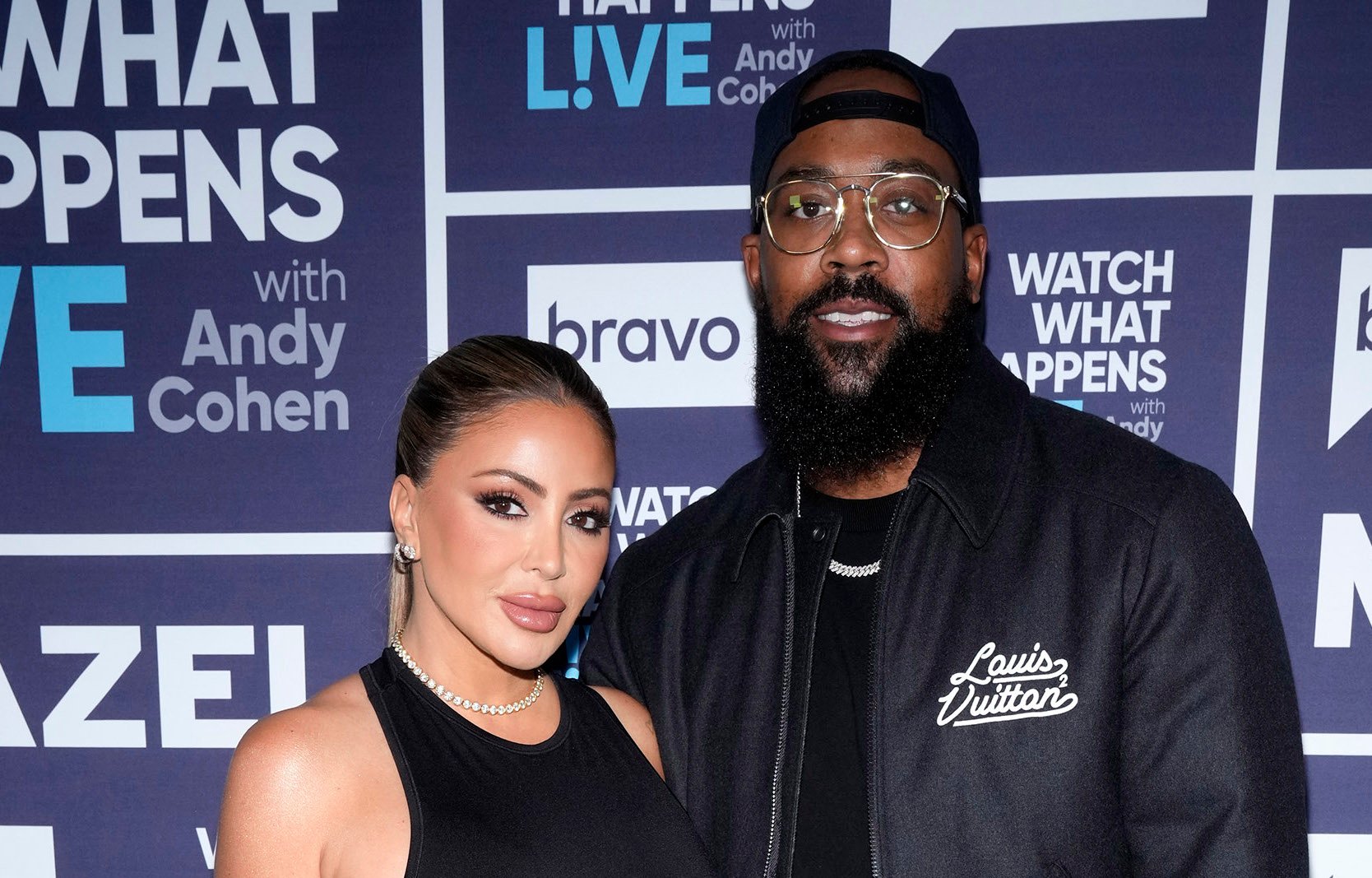 Larsa Pippen and Marcus Jordan posing for a photo together