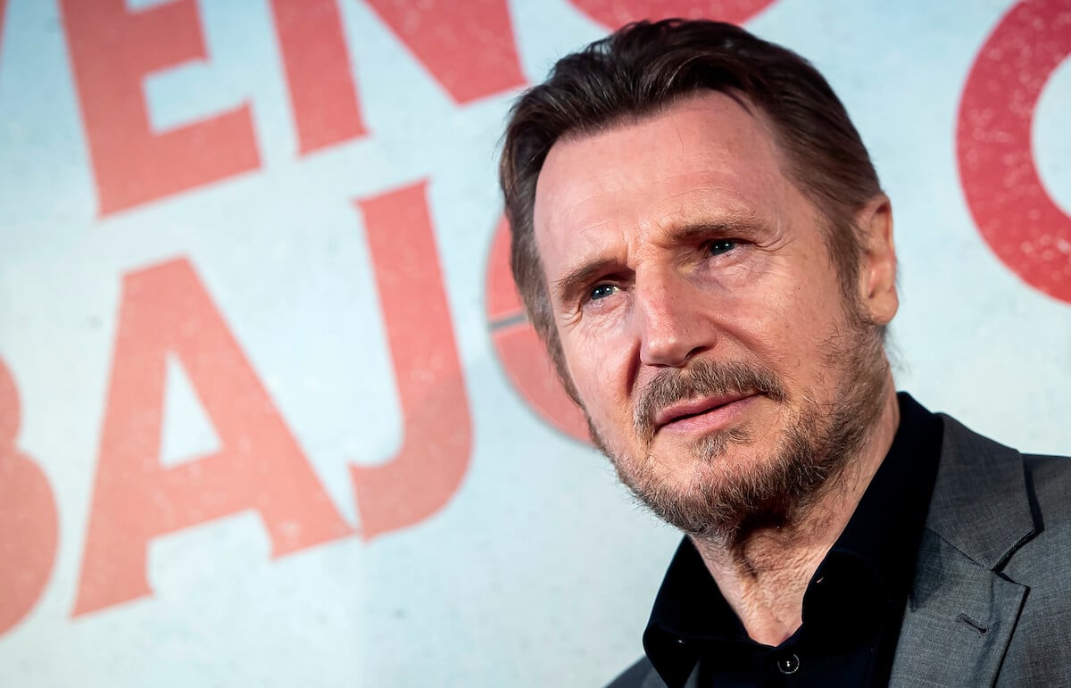Liam Neeson closeup