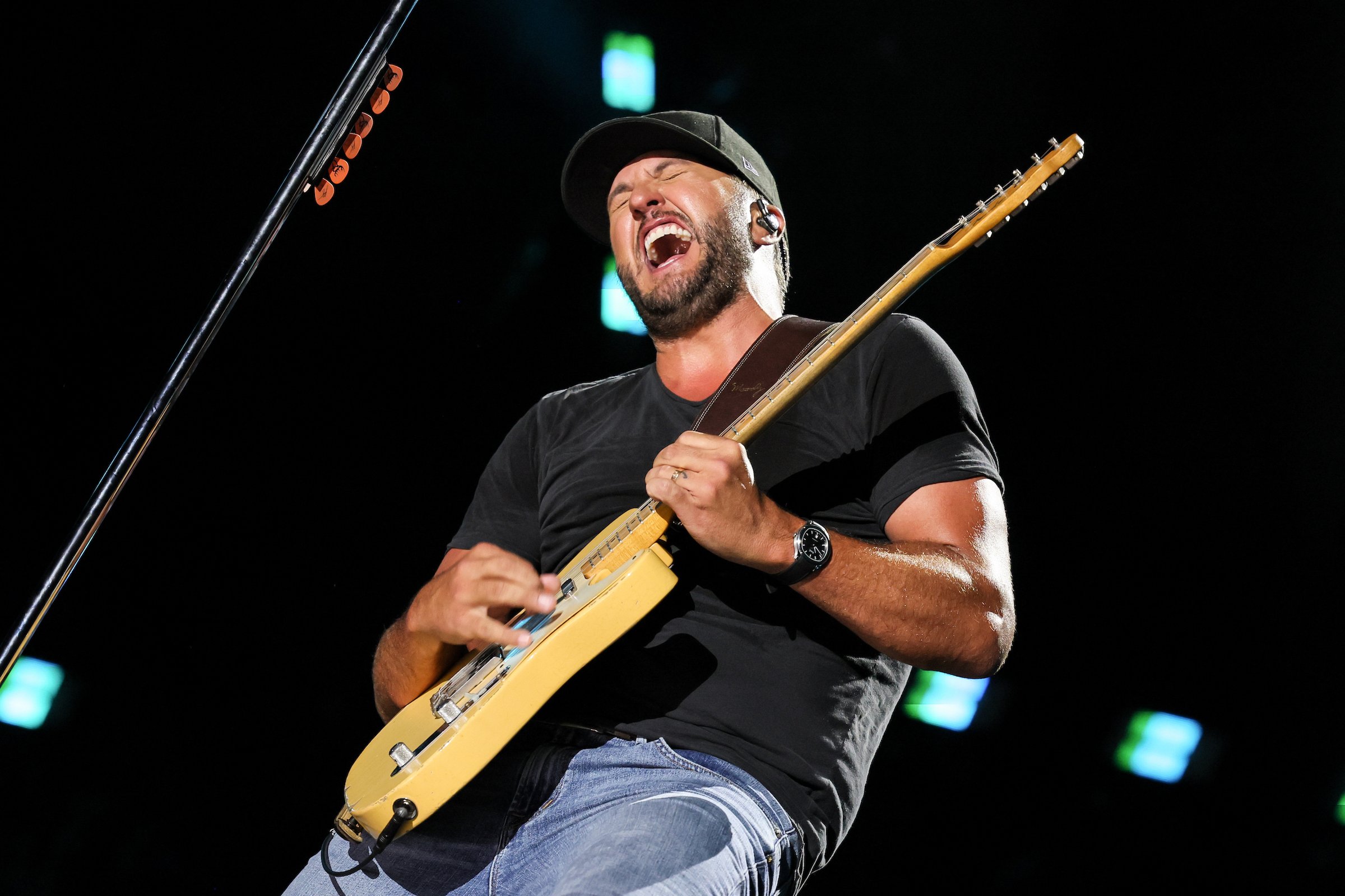 Luke Bryan performs during day 3 of CMA Fest 2022