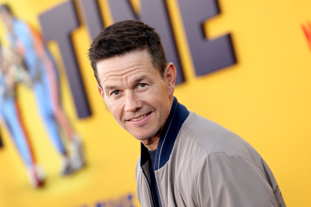 Mark Wahlberg attends the Los Angeles premiere of Netflix's "Me Time" at Regency Village Theatre on August 23, 2022 in Los Angeles, California