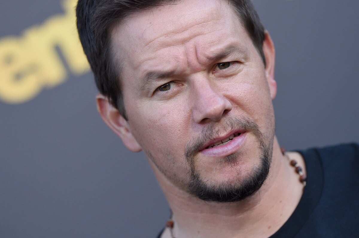 Mark Wahlberg at the premiere of 'Entourage'.