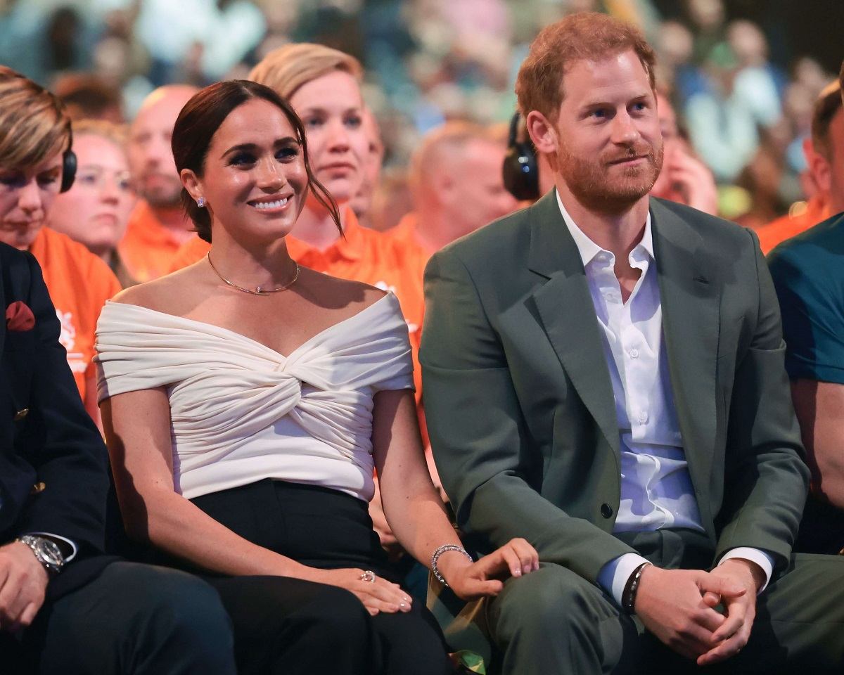 Meghan Markle and Prince Harry attend the Invictus Games The Hague 2020 Opening Ceremony at Zuiderpark