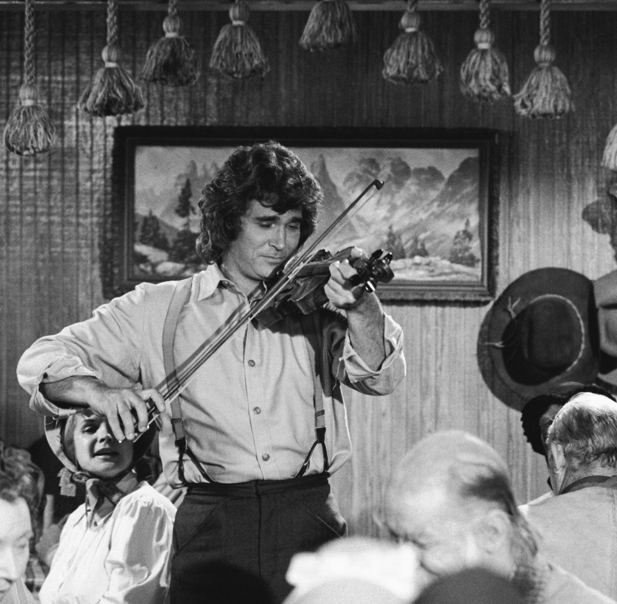"Wave of the Future" Episode 10 -- Aired 12/7/81 -- Pictured: (center) Michael Landon as Charles Philip Ingalls