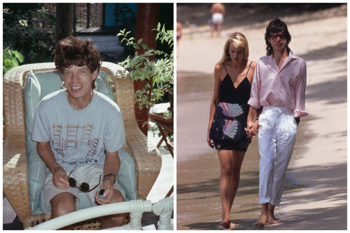 Mick Jagger's neighbor's house on the Caribbean island of Mustique