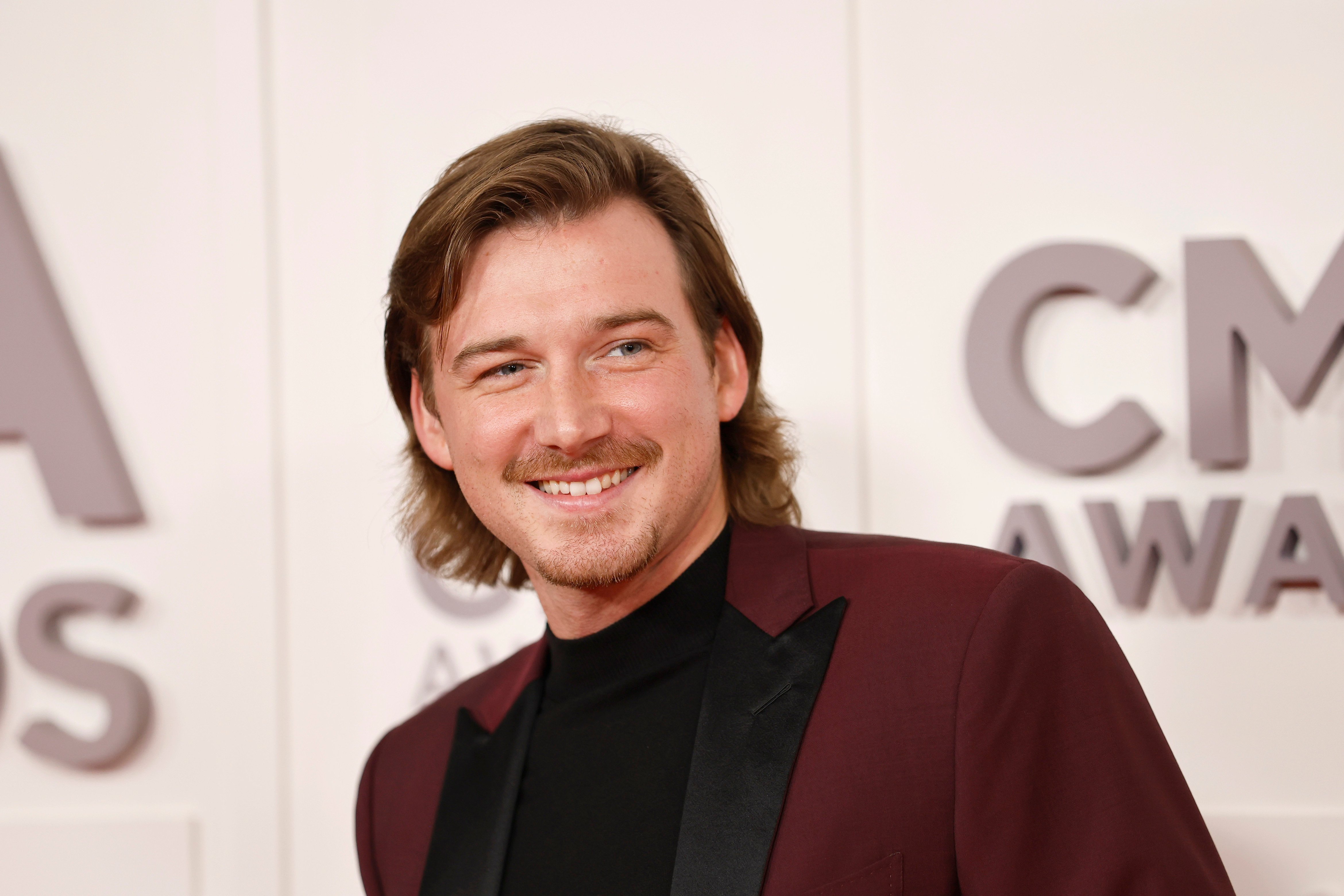 Morgan Wallen attends The 56th Annual CMA Awards at Bridgestone Arena