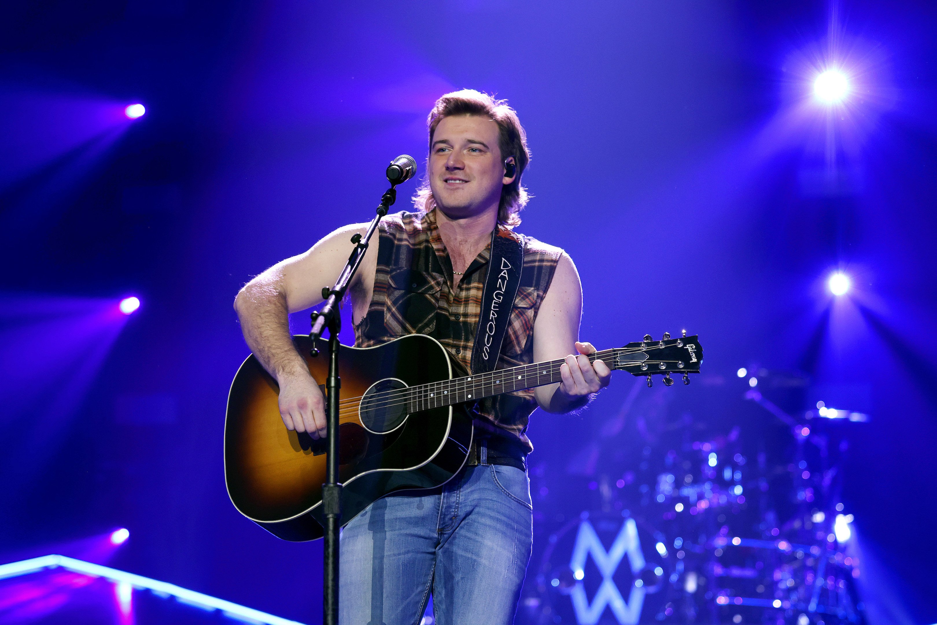 Morgan Wallen performs during 'Morgan Wallen: The Dangerous Tour,' Night 1 at Madison Square Garden