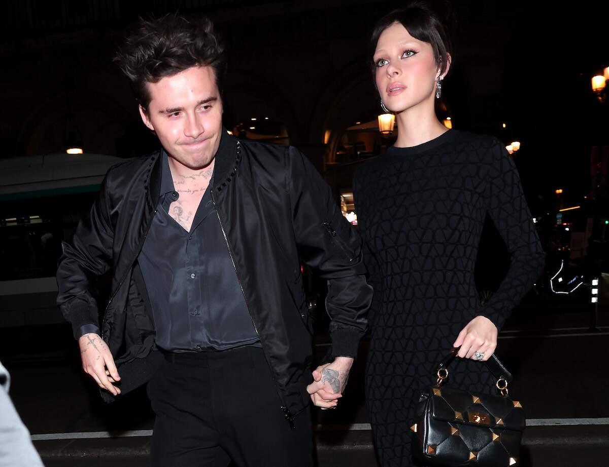 Brooklyn Beckham and Nicola Peltz walk into Paris Fashion Week - Womenswear Spring/Summer 2023