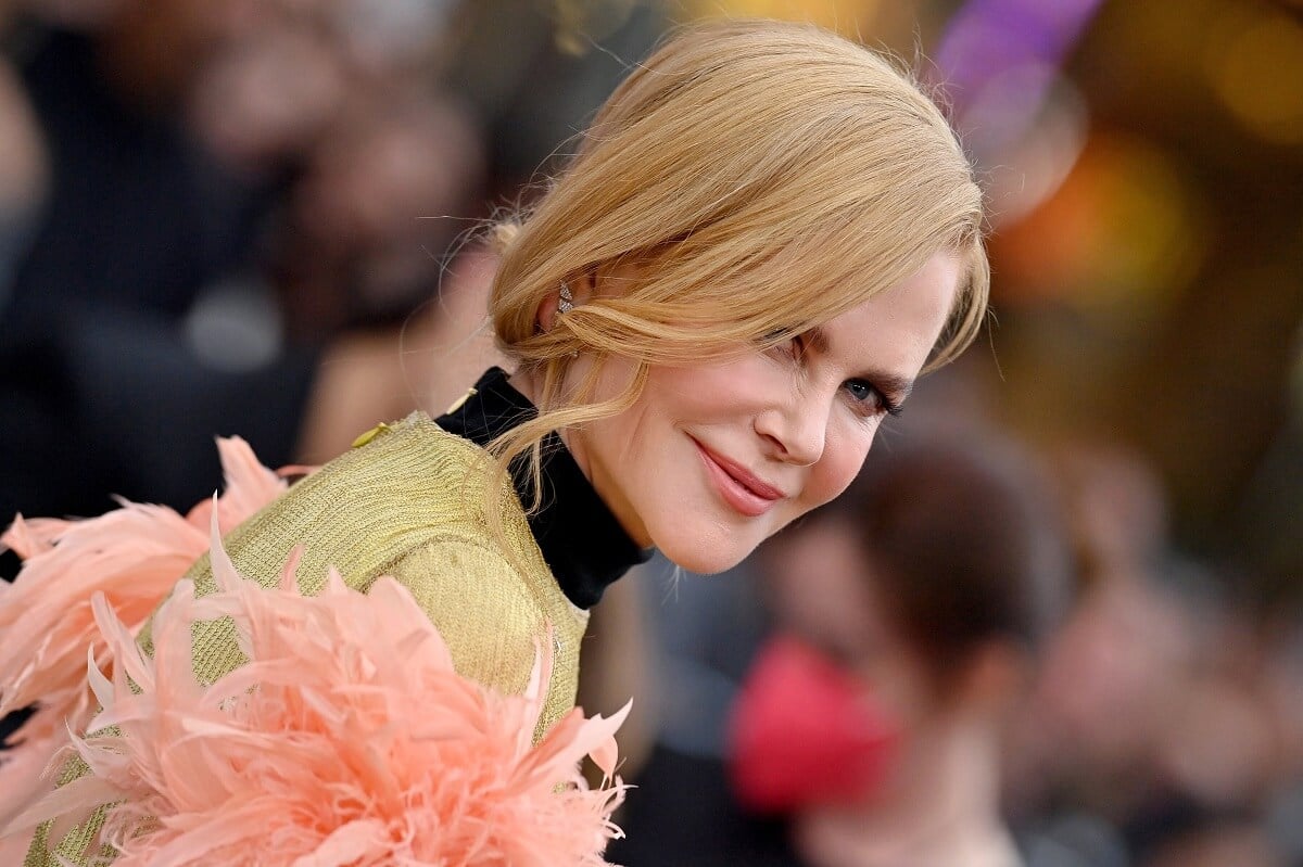 Nicole Kidman at 'The Northman' premiere.