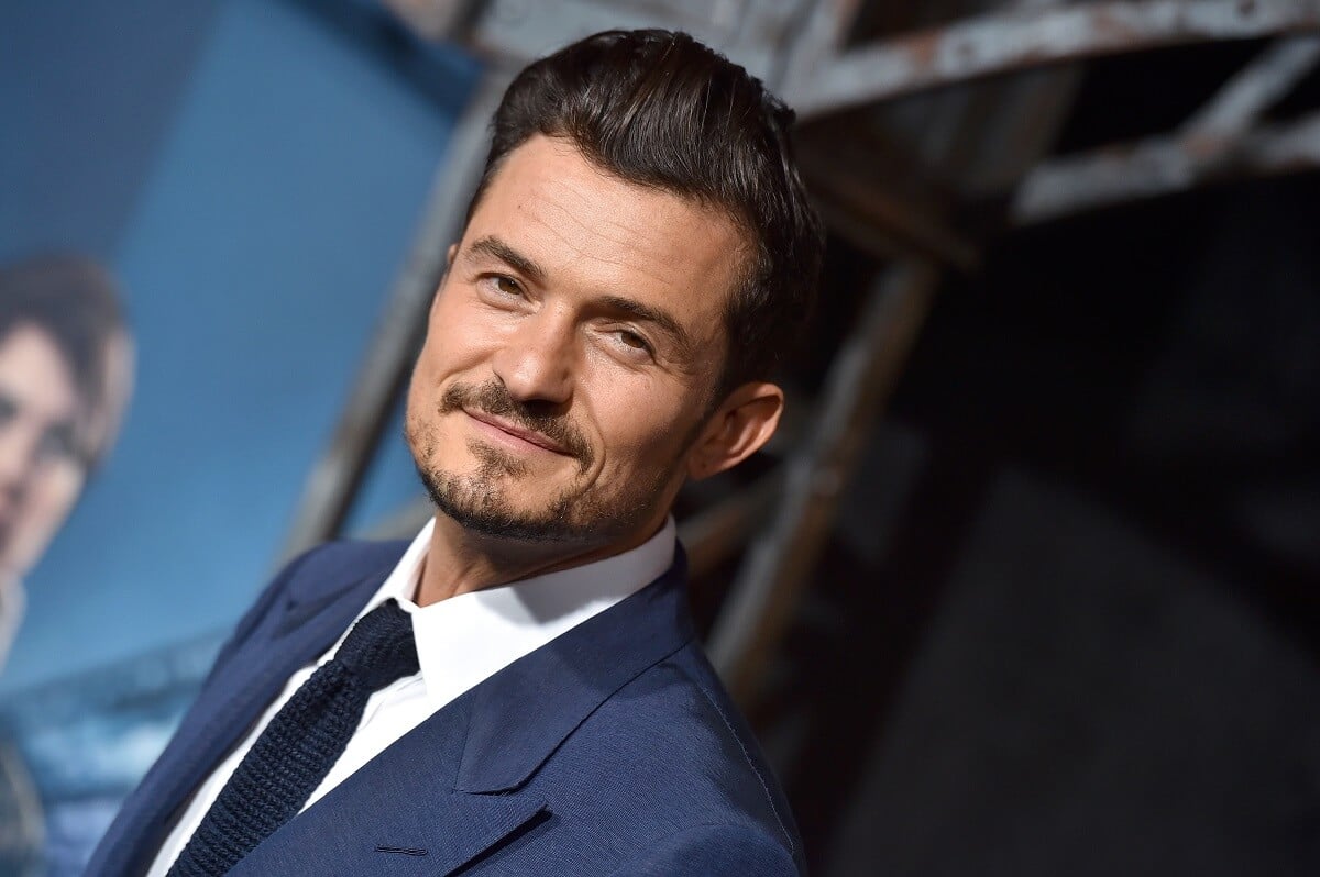 Orlando Bloom at 'Carnival Row' premiere.