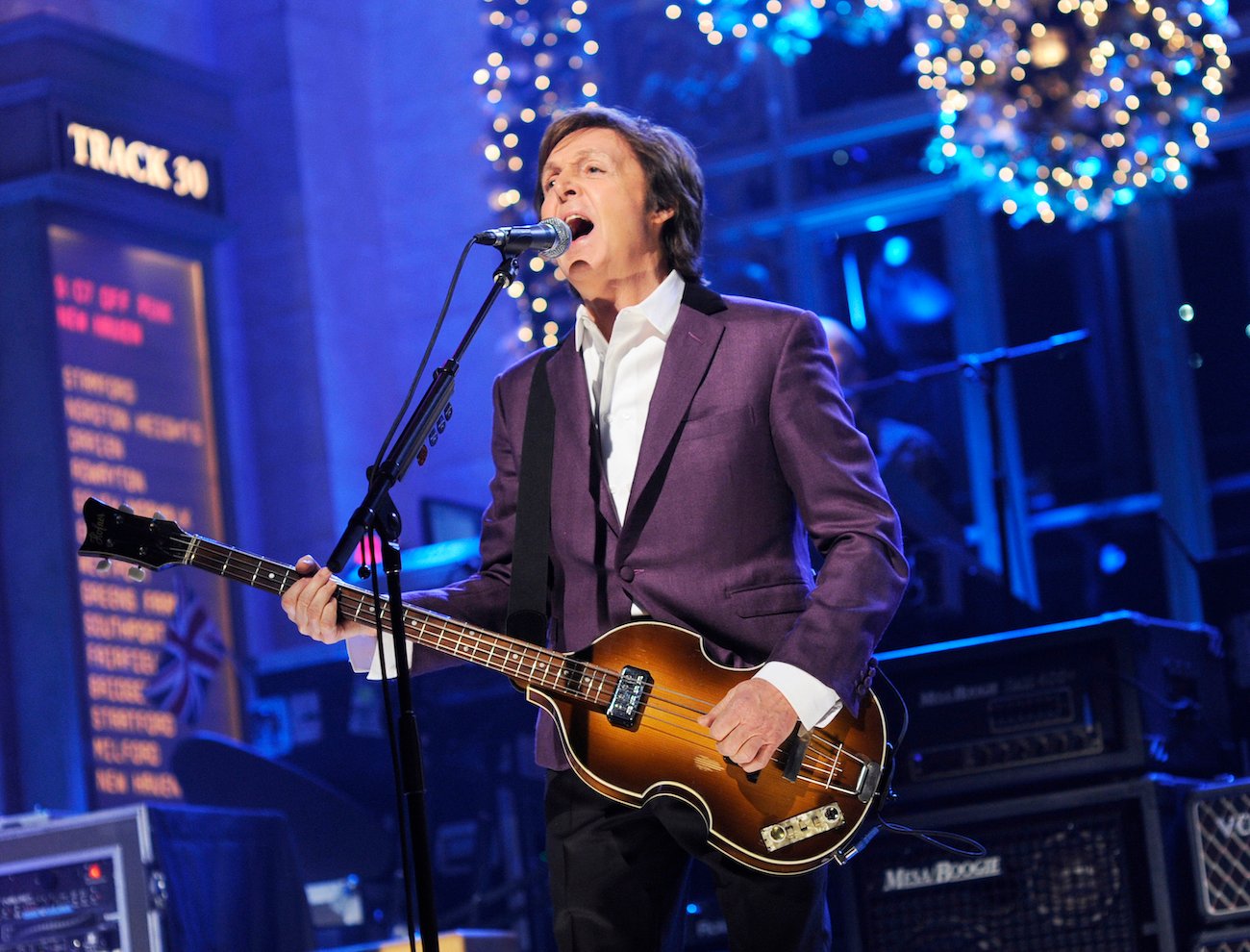 Paul McCartney performs on Season 38 of Saturday Night Live