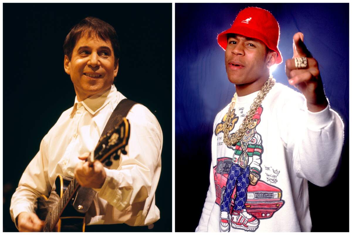 Paul Simon and LL Cool J