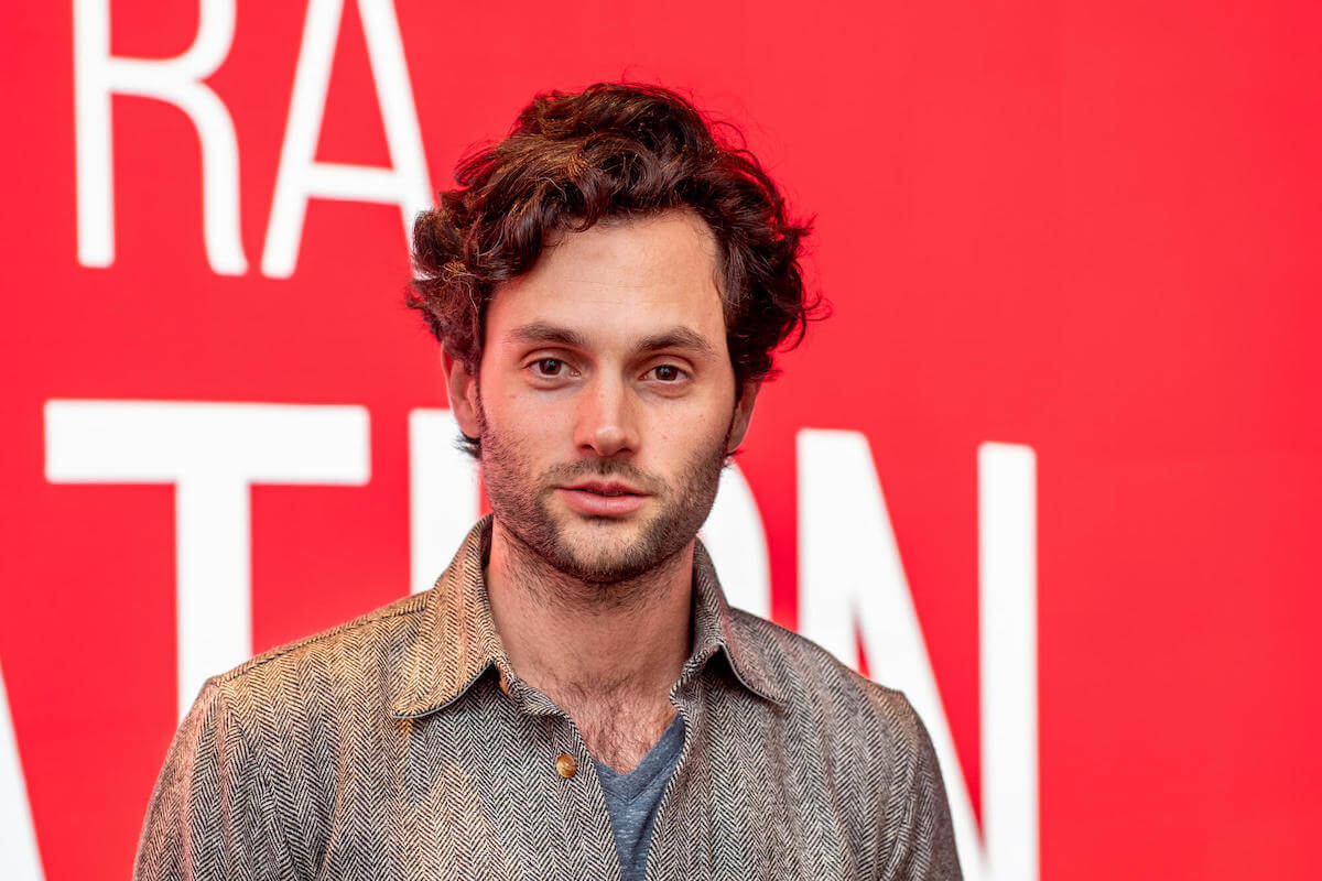 Penn Badgley smilling