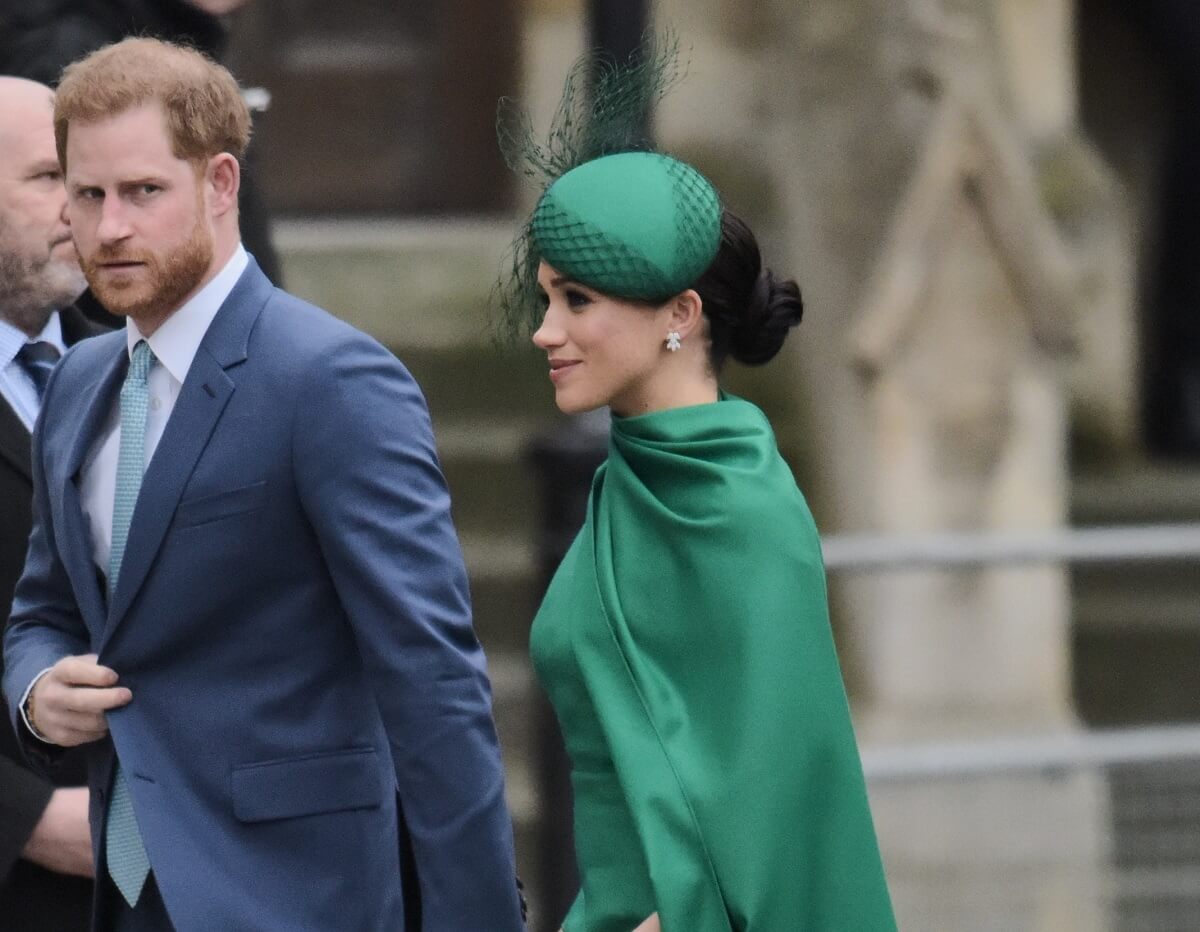 Prince Harry and Meghan Markle attend the Commonwealth Day Service 2020