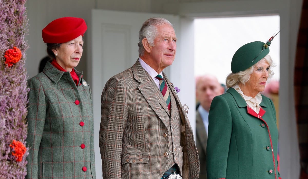 Princess Anne, who did not Prince Charles to marry Camilla Parker Bowles, attend the Braemar Highland Gathering